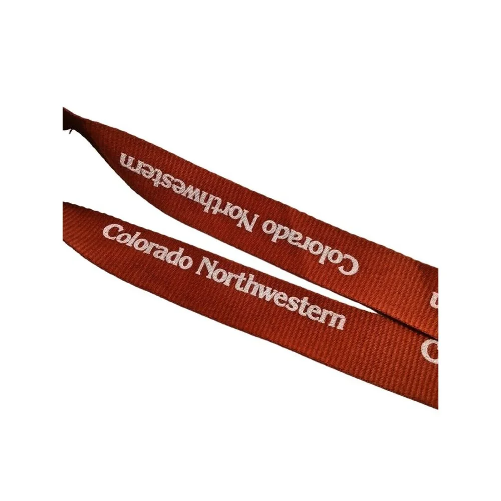 Colorado Northwestern College Lanyard ID Badge Neck Strap Holder Red Detachable